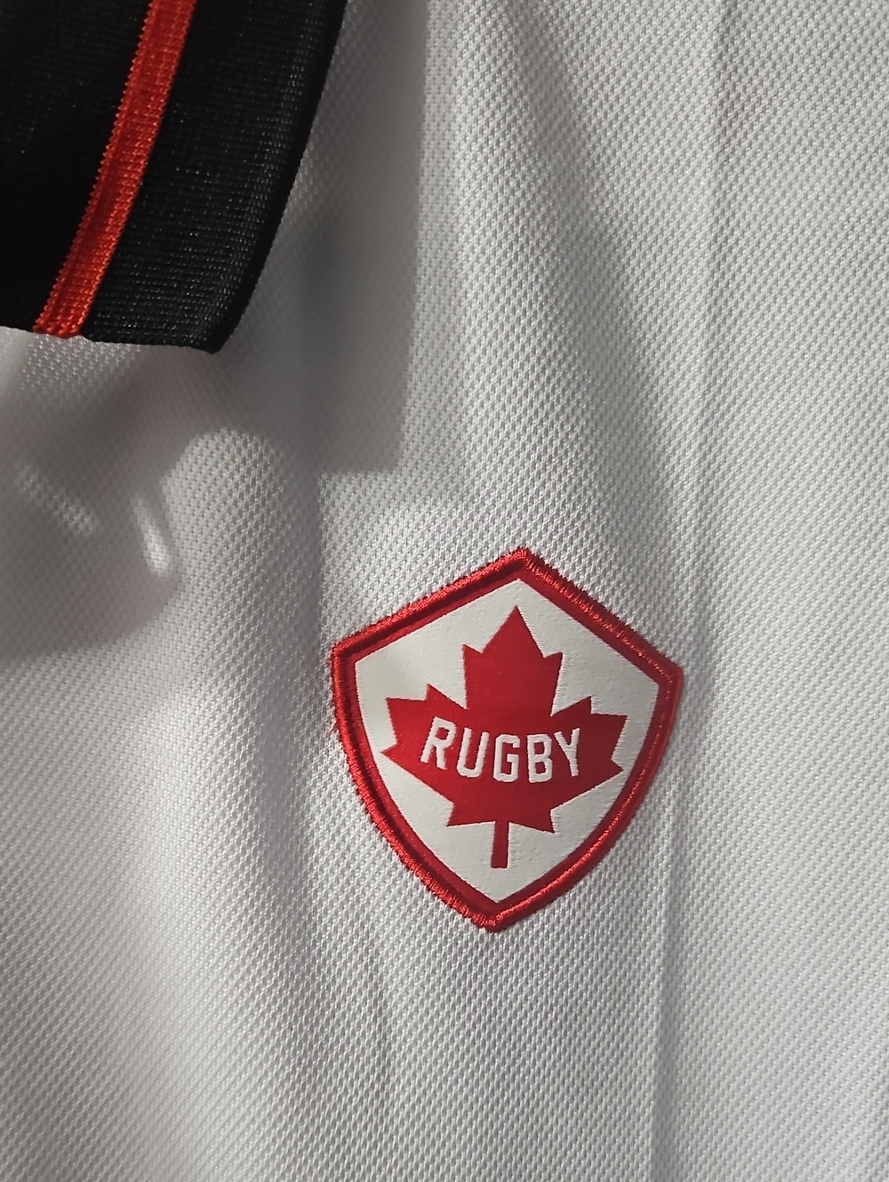 🇨🇦 BNWT Team Canada Rugby Polo Shirt, XL Slimfit.